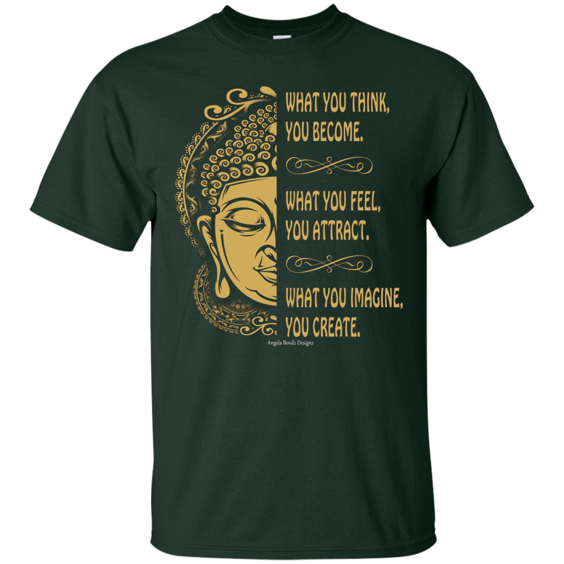 ATTRACT CREATE Inspirational Motivational Quote T-Shirt