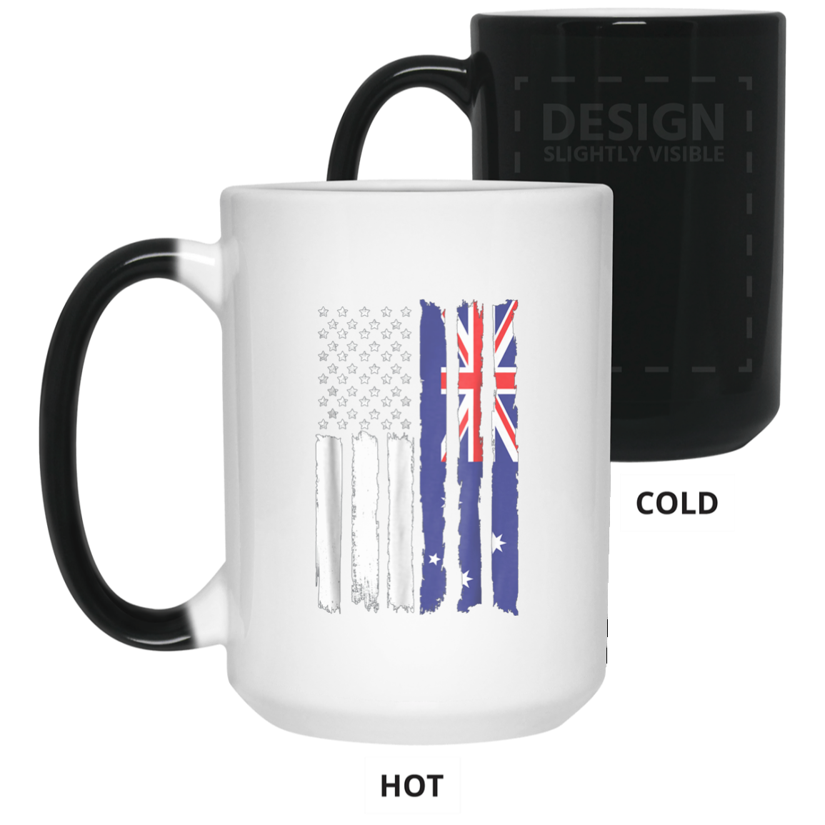 American Australia Patriotic Flag T-shirt