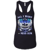 Image of All I Want Is For My Dad In Heaven Tshirt For Men