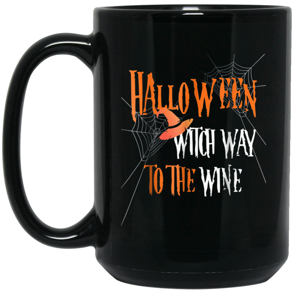 Witch Way To The Wine T-SHIRT Funny Halloween Shirt
