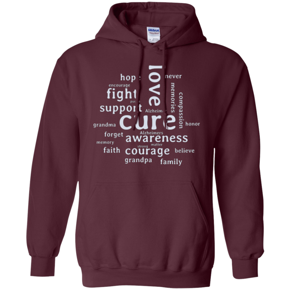 Alzheimer Support Shirt Awareness Month Purple