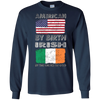 Image of American by Birth Irish by Grace of God Heritage T-Shirt