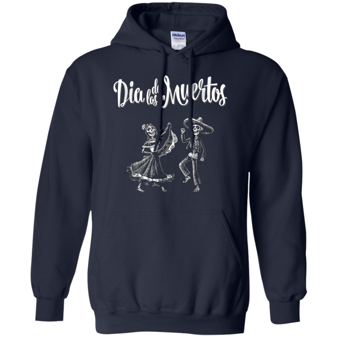 "Dia De Los Muertos" Dancing Mariachi Skeletons Tee Shirt
