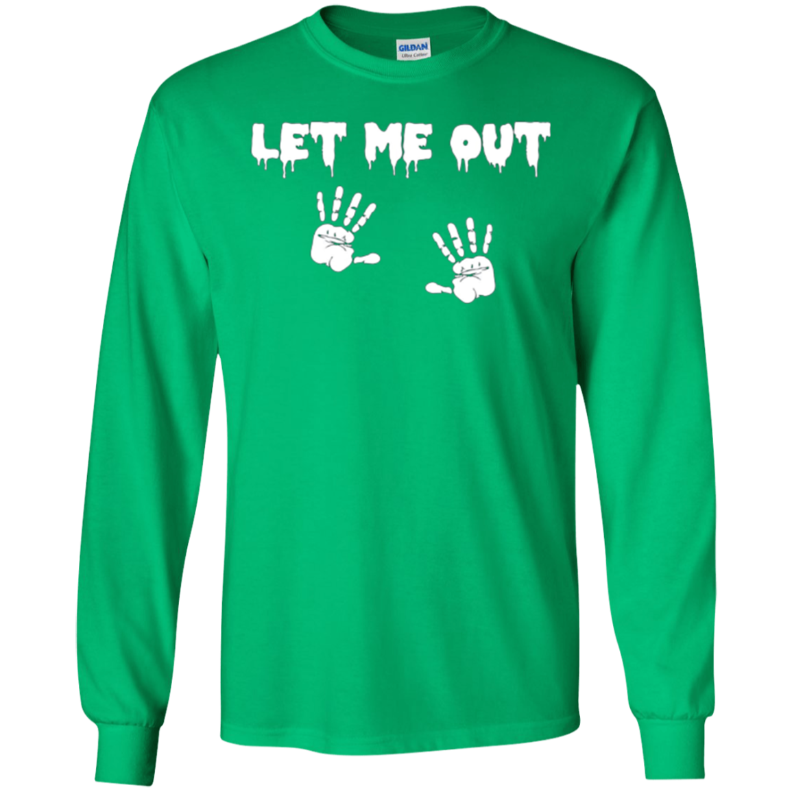 « Let Me Out » Grossesse Halloween Funny T-Shirt