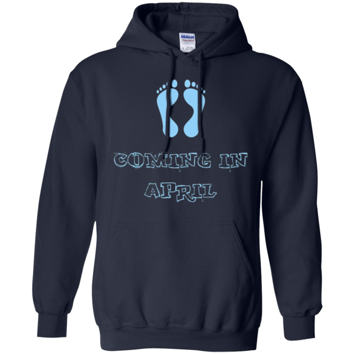 April Due Date Pregnancy Announcement T-Shirt