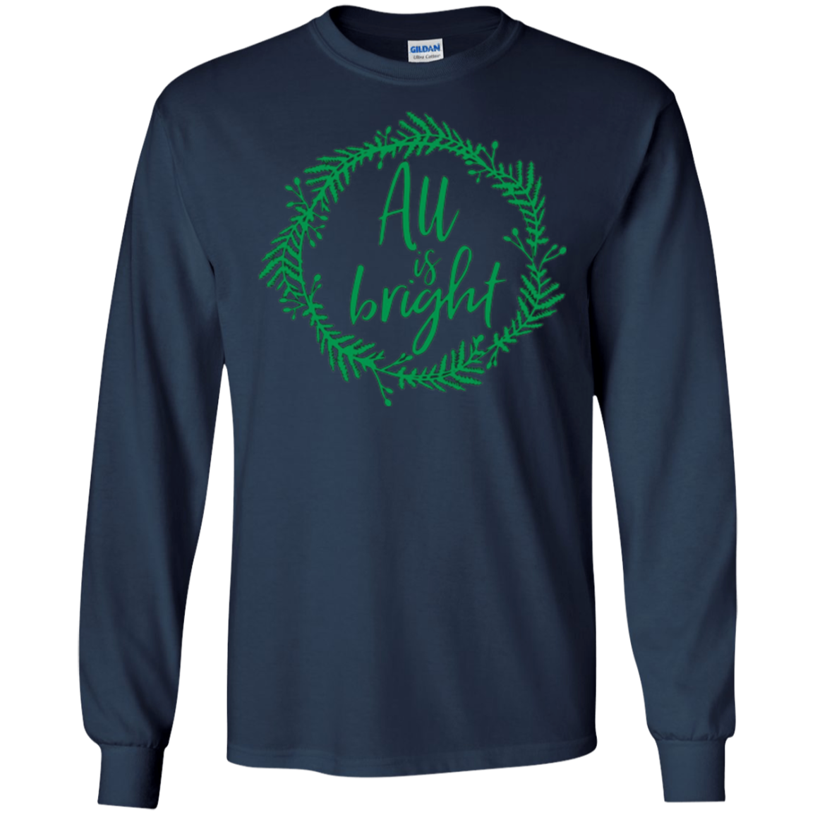 All is Bright Christmas Joy Caroling Holiday Christian Shirt