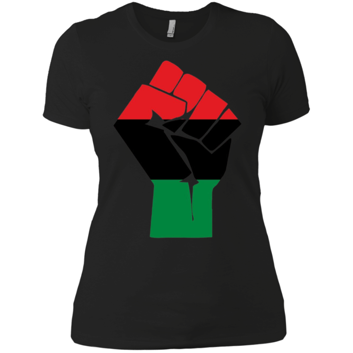 Afro-American Fist salute Shirt African Heritage Symbol Tee
