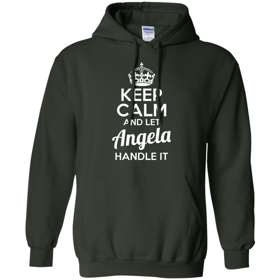 Angela T-Shirt Keep Calm and Let Angela Handle It