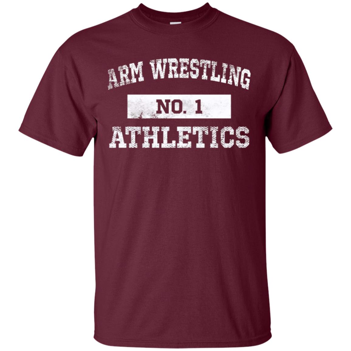 Arm Wrestling Athletics T Shirt No. 1 Distressed
