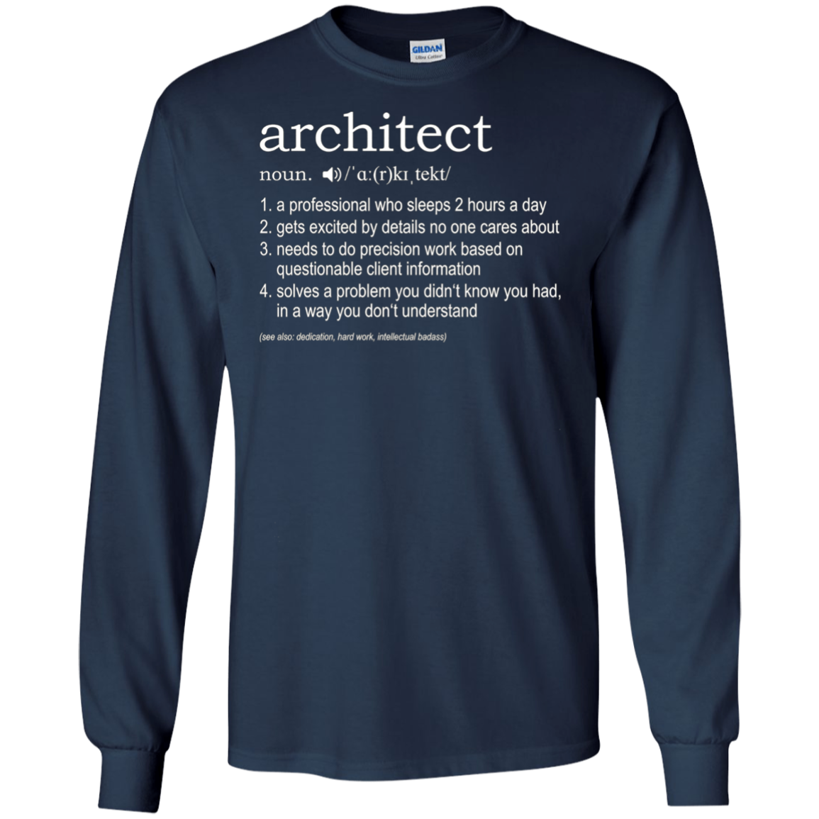 Architect Definition T-Shirt - funny TShirt for architects