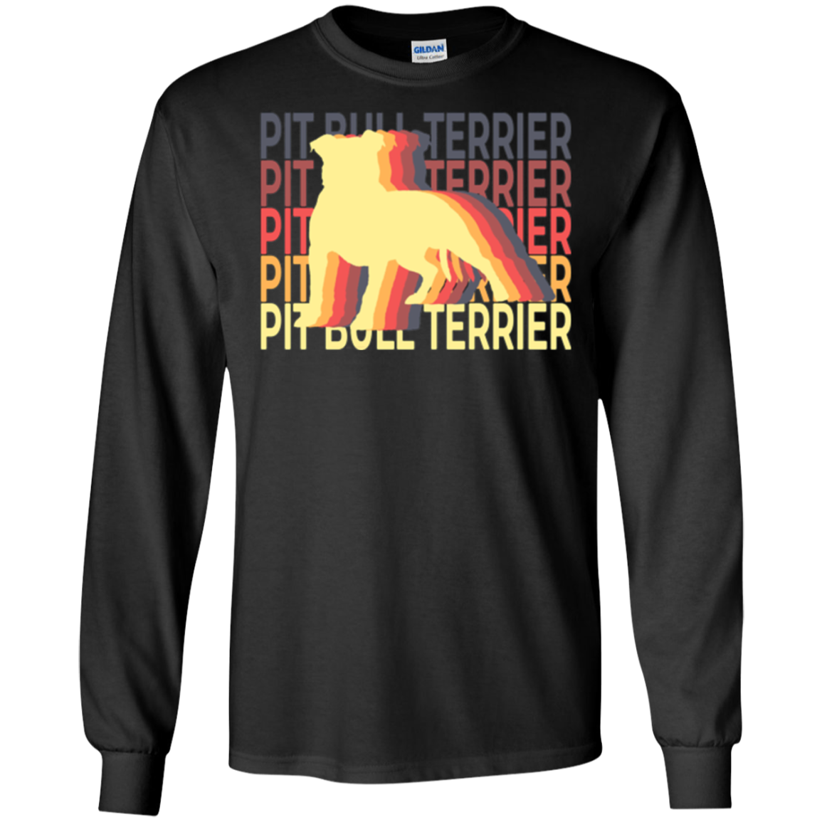 American Pit Bull Terrier T Shirt Vintage Repeat