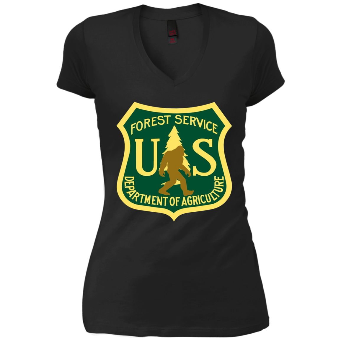 Bigfoot, Sasquatch, Yeti, USFS, Funny,T-shirt