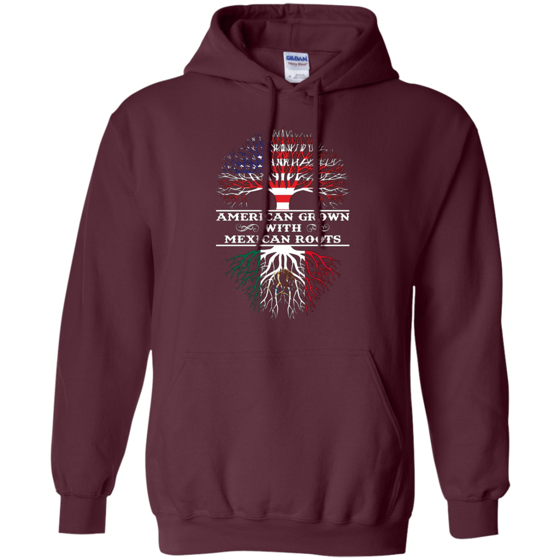 American Grown With Mexican Roots Tee Shirt