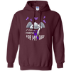 Image of Alzheimer Awareness T-Shirt I Wear Purple for my Dad Tee