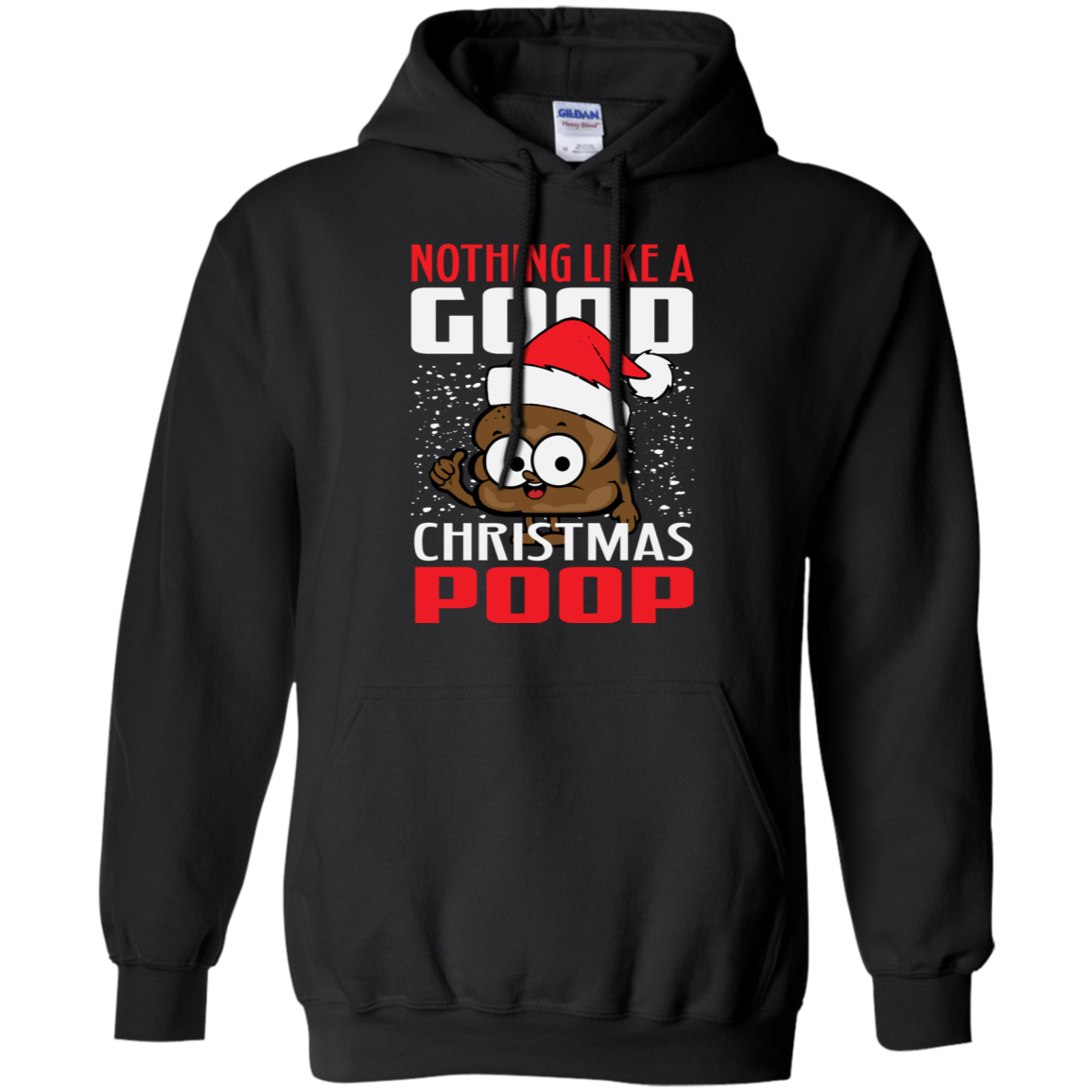Christmas Tee Nothing Like a Good Christmas Emoji Poop Shirt
