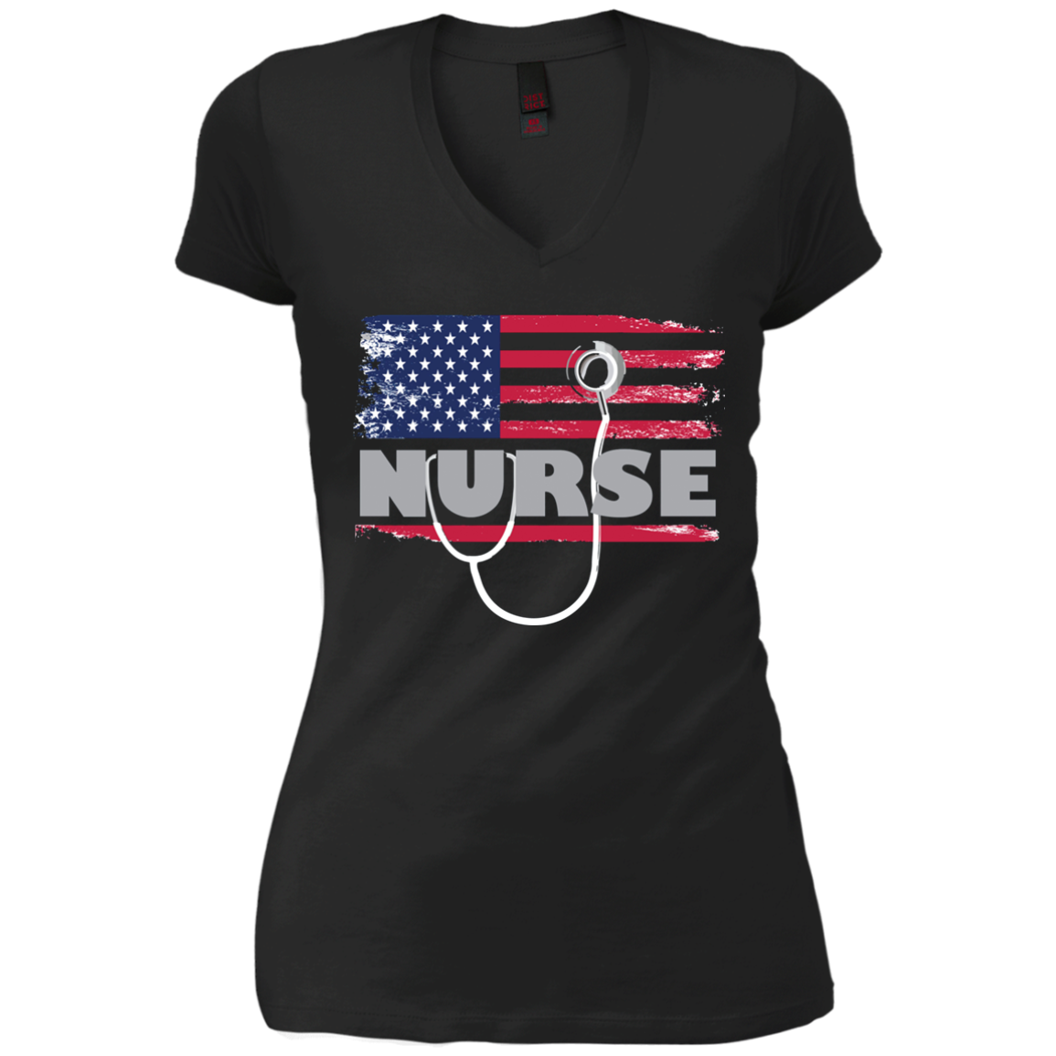 American Flag Nurse 2018 T-Shirt