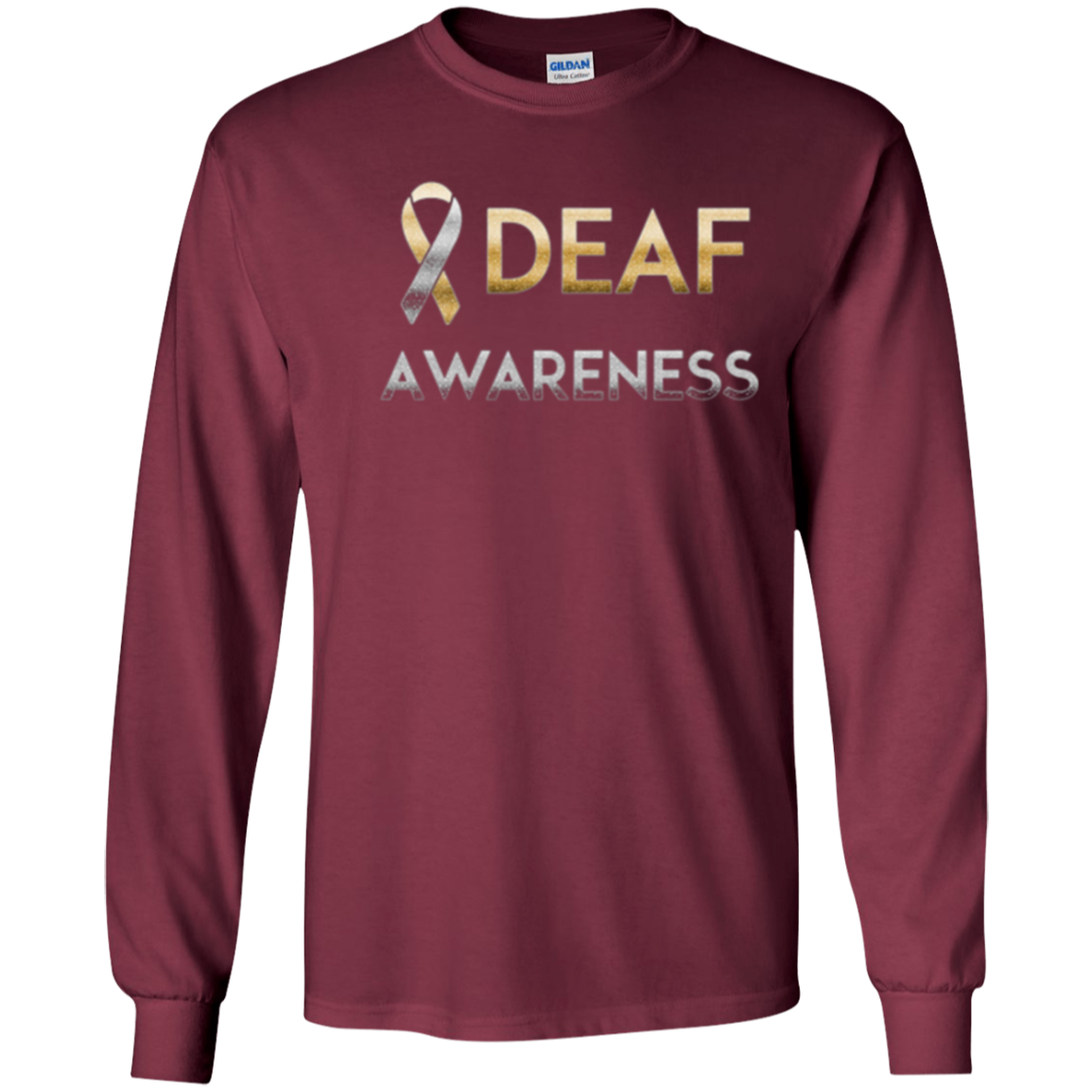 American sign language Deaf Awareness T shirt