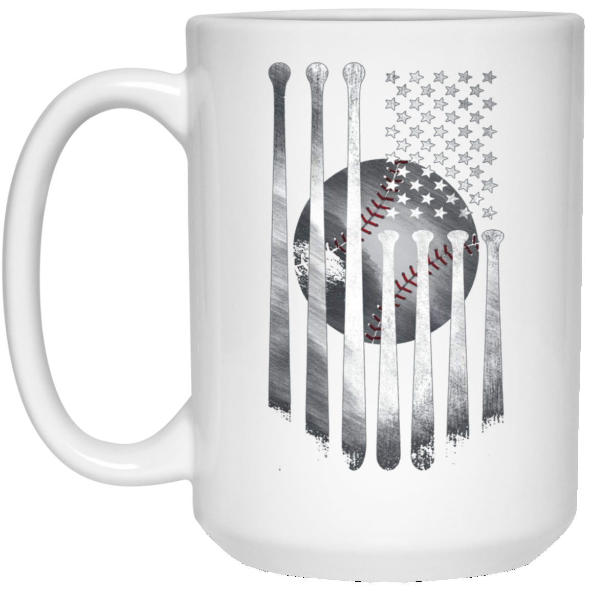 American Flag Vintage Baseball Flag T-Shirt, Dad, Mom, Kid T