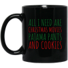 Image of All I Need are Christmas Movies Pajama Pants Cookies T-Shirt