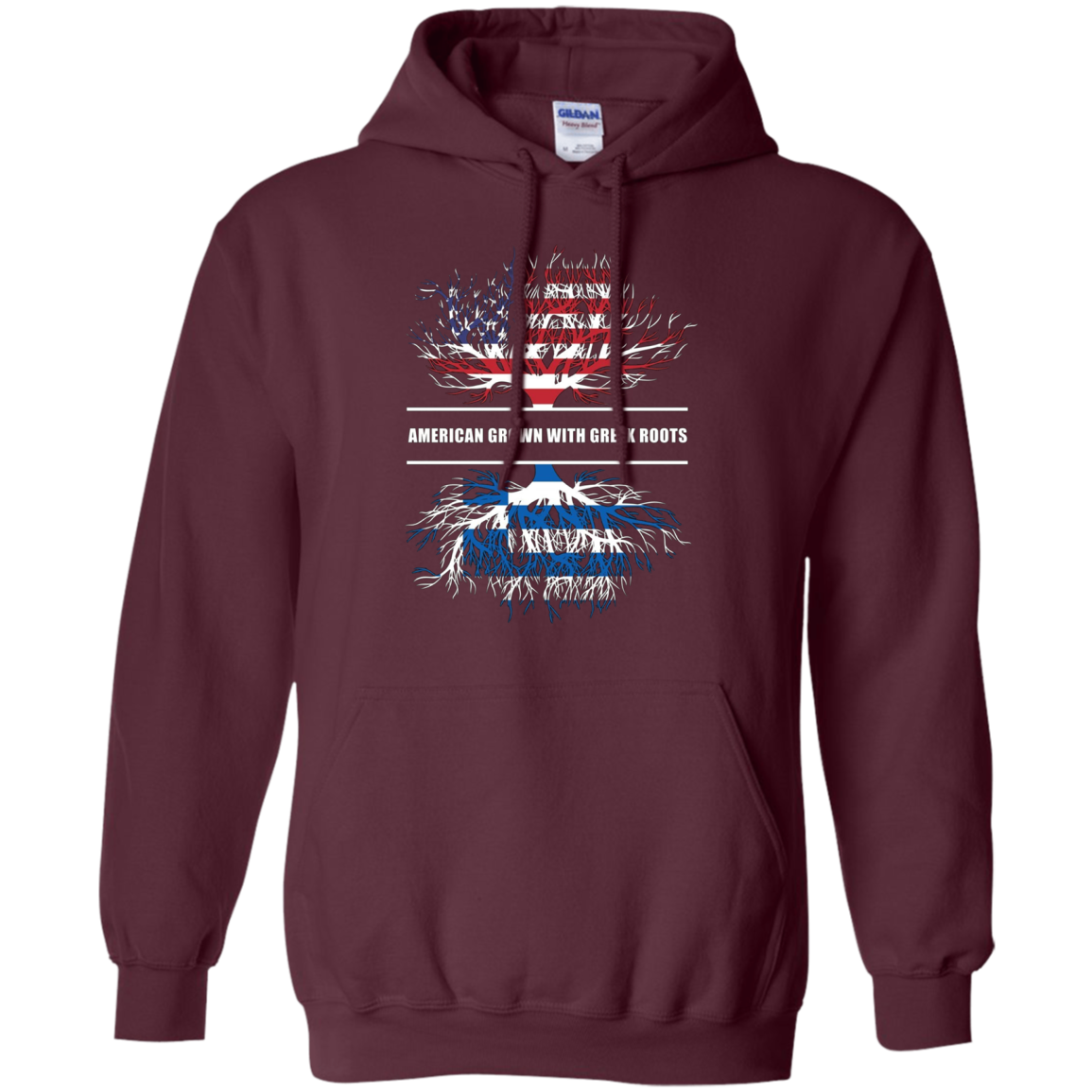 American Grown With Greek Roots T-Shirt Great Gift Tee