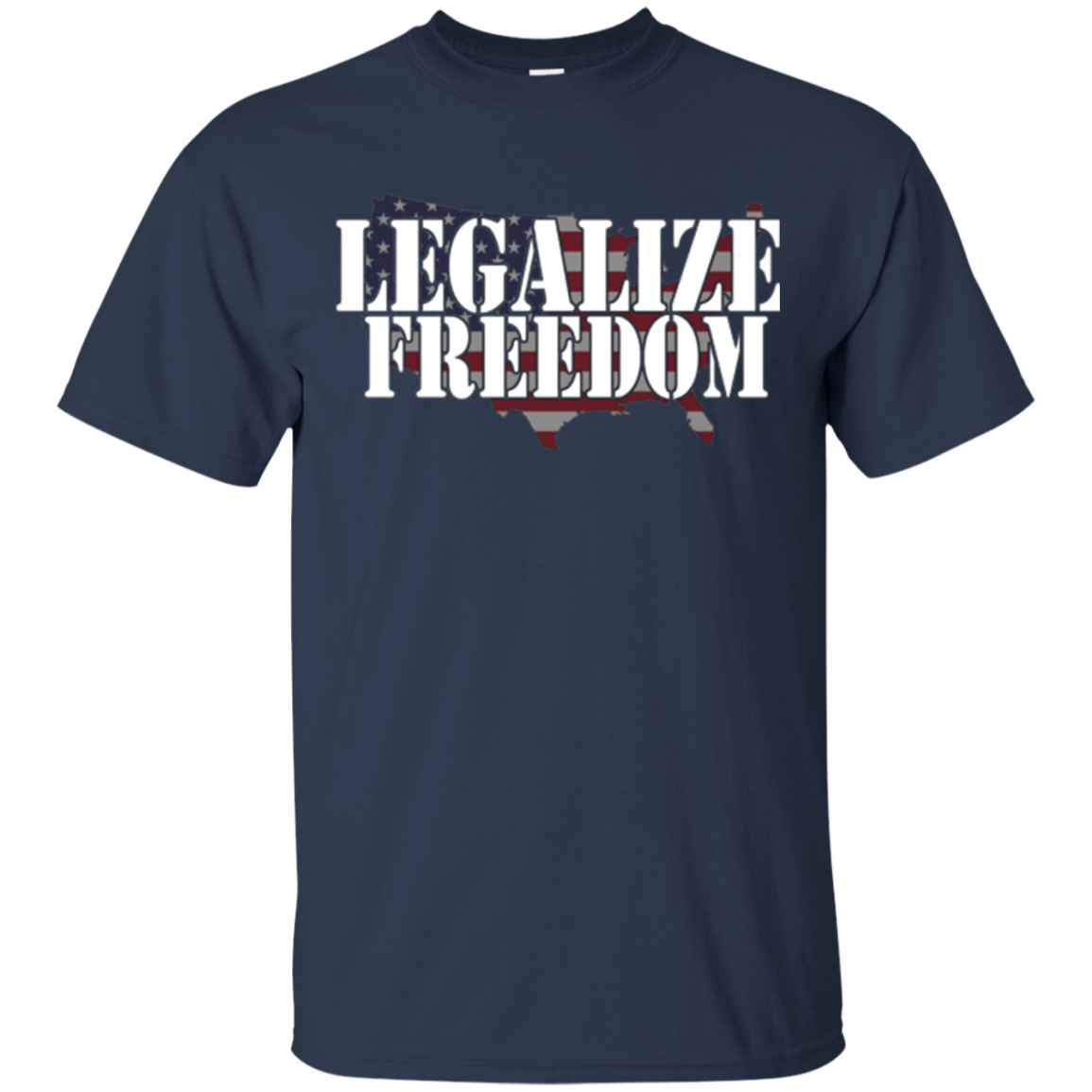 American Flag Legalize Freedom T-Shirt