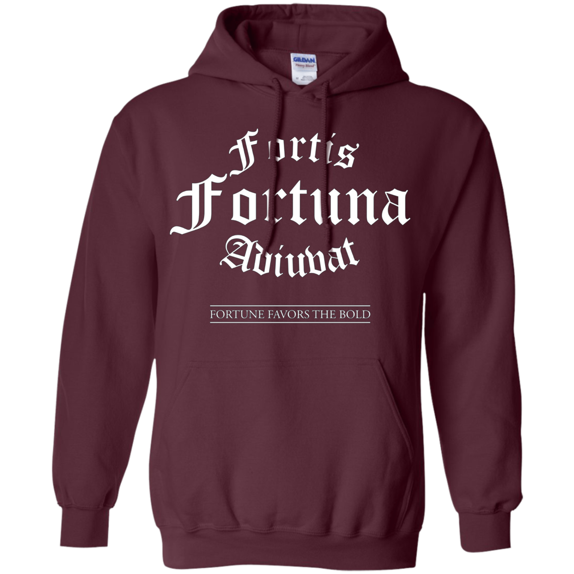 "Fortis Fortuna Adiuvat" Latin Quote T-Shirt