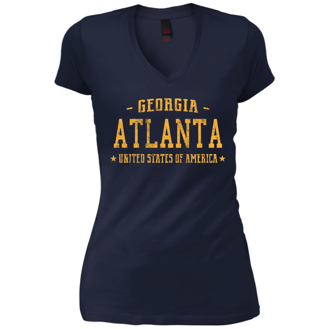Atlanta Georgia T-Shirt Vintage Sports Design Shirt
