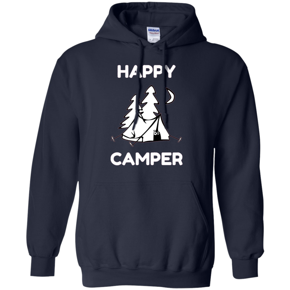 Funny Happy Camper Shirt for Kids, Men, Women, Toddler