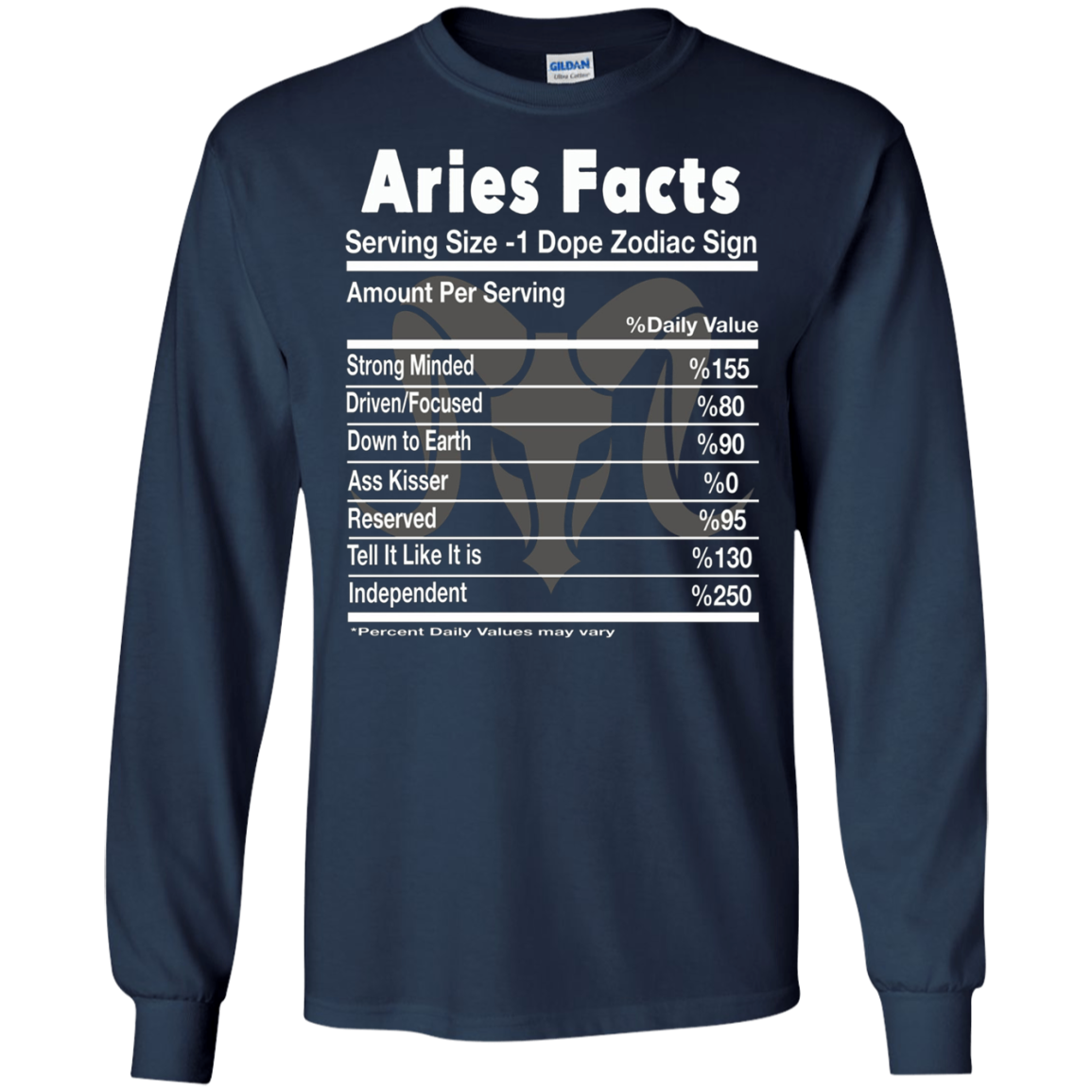 Aries Facts Shirt - Best Funny Shirt for Aries