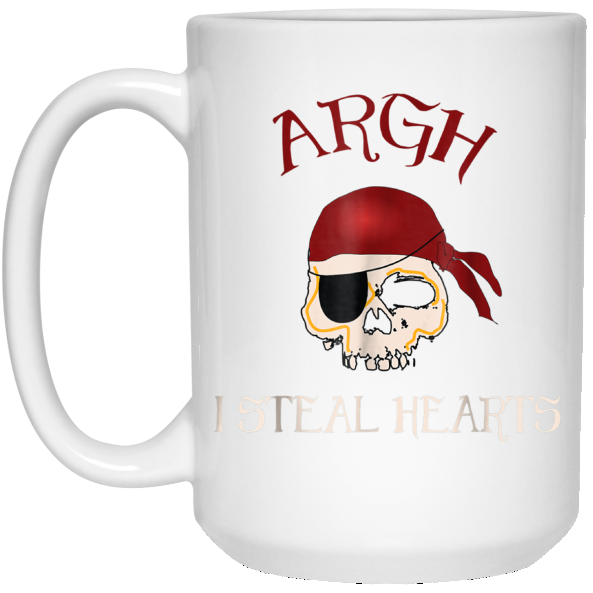 Argh I Steal Hearts Pirate Party Shirt Birthday