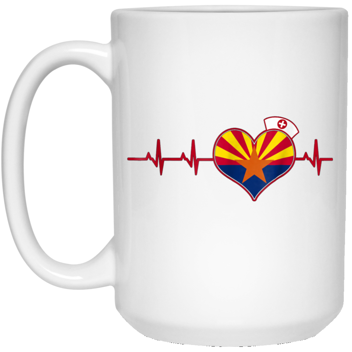 Arizona Nurse Heartbeat T-shirt National Nurses Week