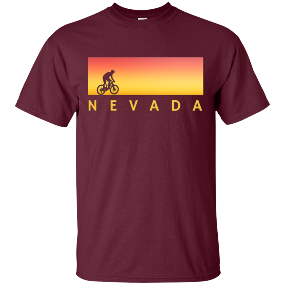 Bike Nevada T-Shirt, NV Biker Tee