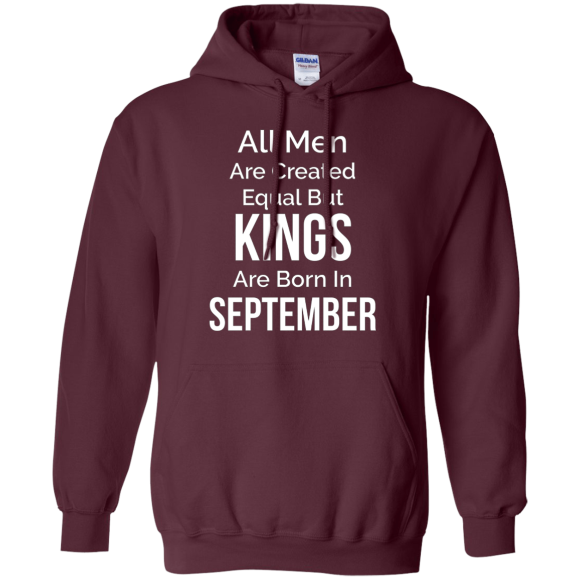 All Men Created Equal Kings Born September Tshirt Gift Funny