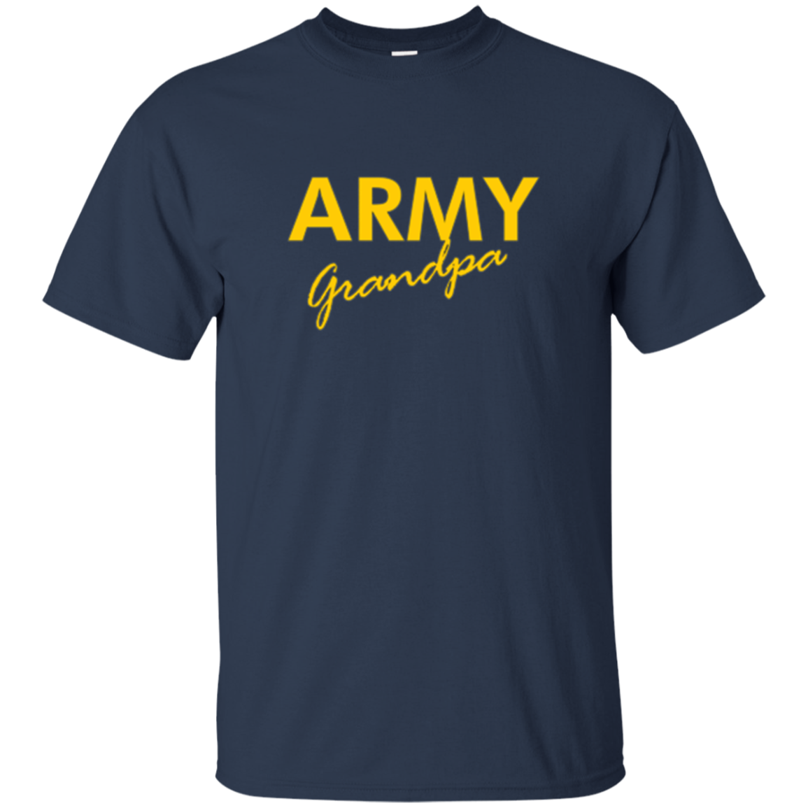 Army Grandpa Shirt Proud Soldier Family Tee
