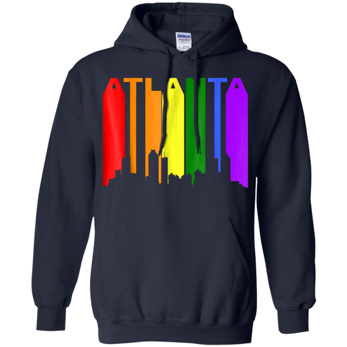 Atlanta Georgia Rainbow LGBT Gay Pride shirt