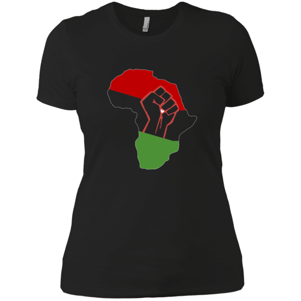 Africa T-Shirt Pan-African American Decent Africa Continent