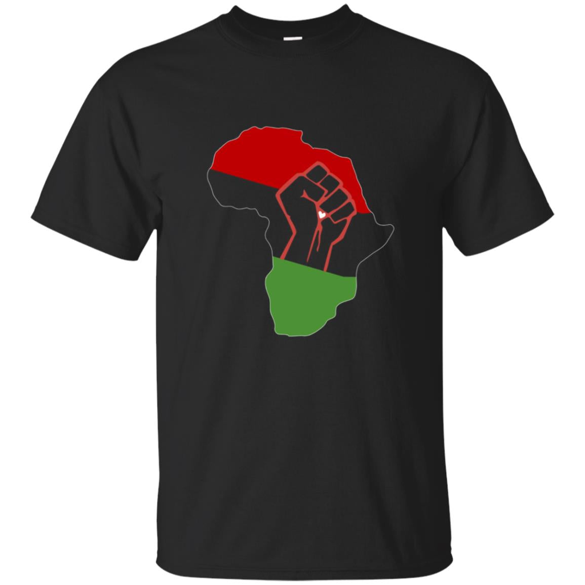 Africa T-Shirt Pan-African American Decent Africa Continent
