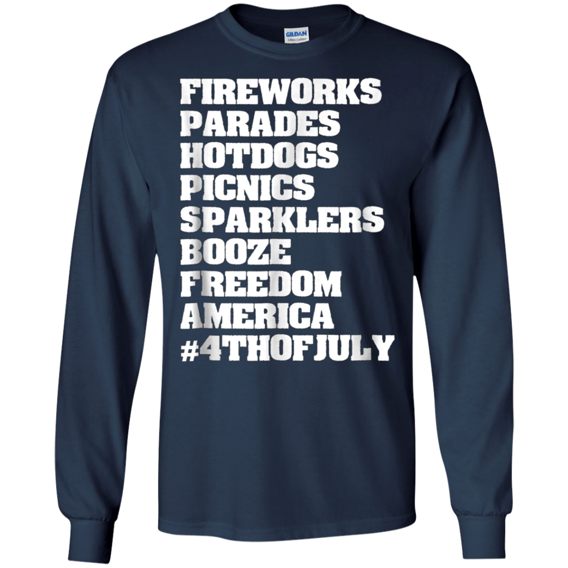 4th of July Teen Outfits American Independence T-shirt
