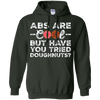 Image of Les abdos sont cool mais avez-vous essayé les beignets? T-shirt drôle de beignet