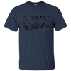 Image of Bike Riding Skeletons T-shirt Cycling Tee for Bikers