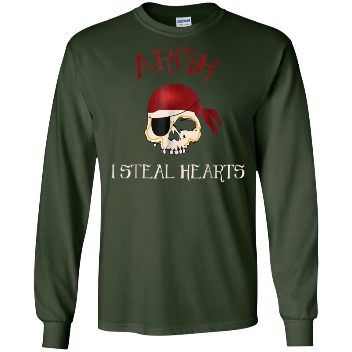 Argh I Steal Hearts Pirate Party Shirt Birthday