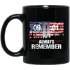 Image of Always Remember 9/11 Memorial USA Flag Patriot Day Tee