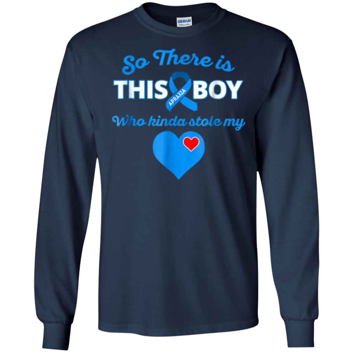 Apraxia T Shirt - So There's This Boy