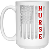 Image of American Flag Nurse Gift T-Shirt