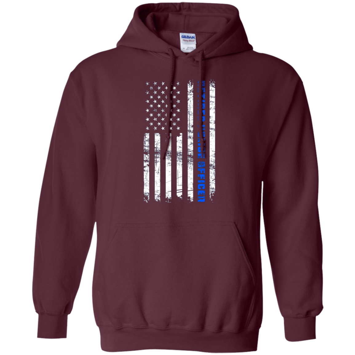 American Flag Retired Police Officer Shirt