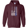 Image of American Flag Retired Police Officer Shirt