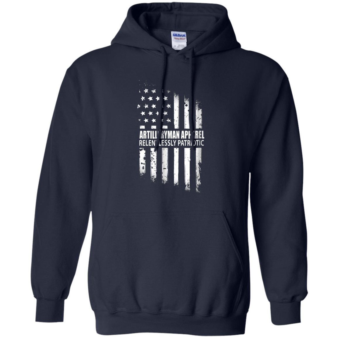 Artilleryman T-shirt, Artillery Apparel Relentless Patriotic