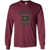 Image of Architect Fueled By Coffee Funny Long Sleeve T-Shirt