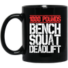 Image of 1000 Pounds, Bench Squat Deadlift Powerlifter Club T-Shirt