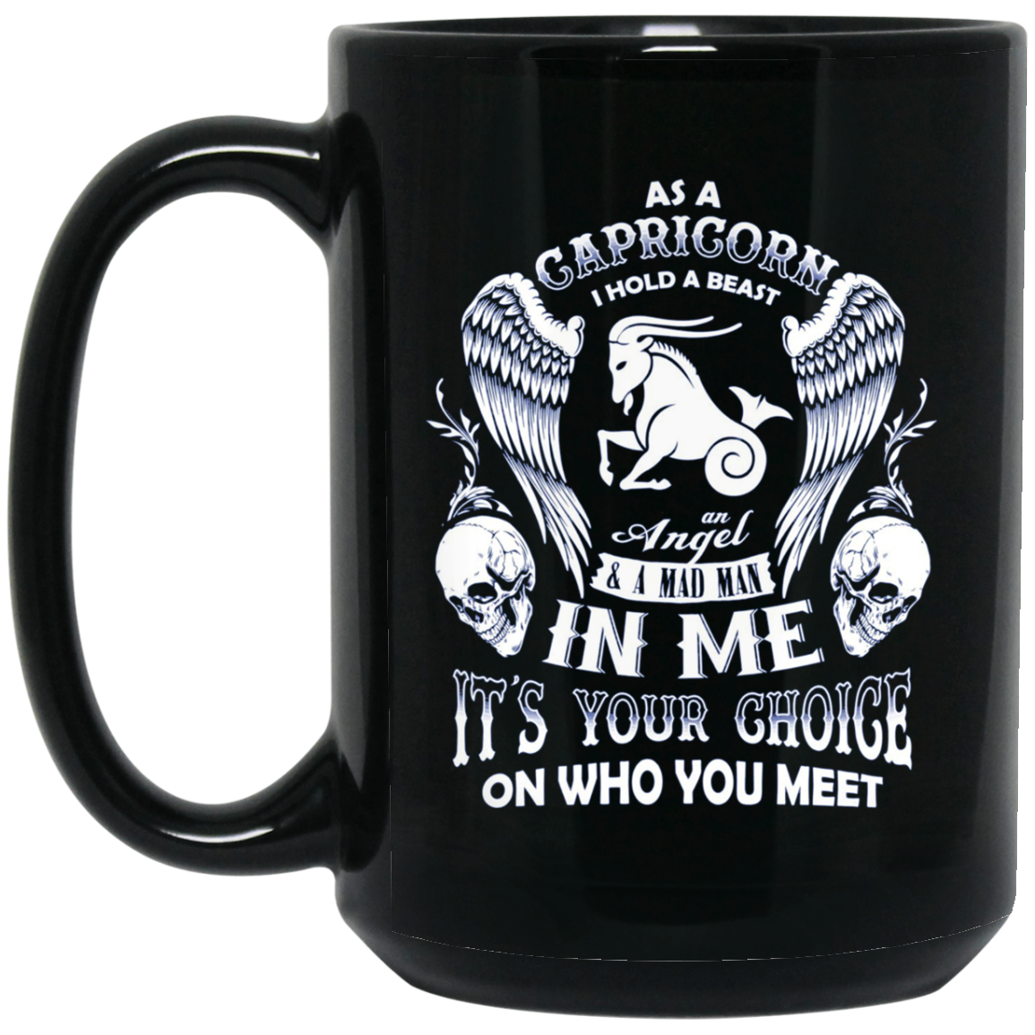 As A Capricorn I Hold A Beast And An Angel In Me Shirt